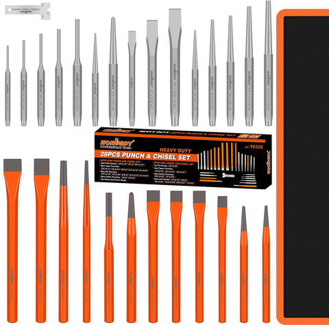 HORUSDY 28-piece set in case for organized workshop tasks