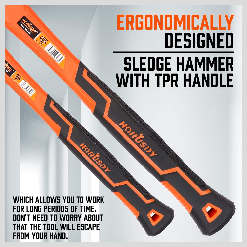 HORUSDY 3 lb cross peen hammer for metal shaping and adjustments.