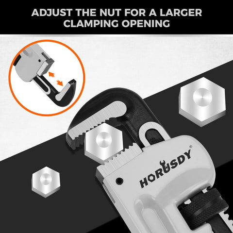 HORUSDY 450mm handle offers ergonomic comfort during use