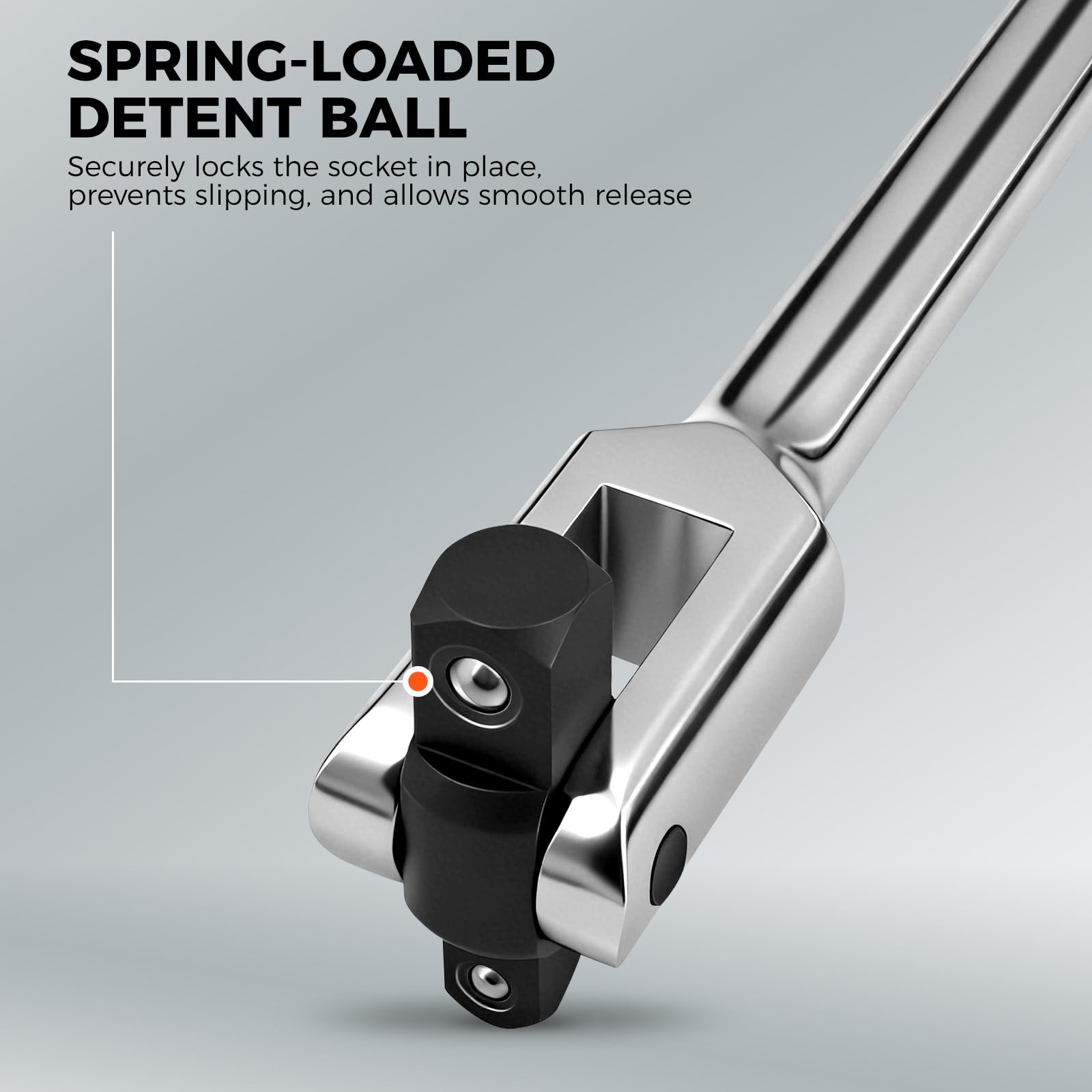HORUSDY four adapters for versatile socket compatibility across sizes