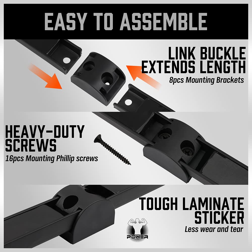 HORUSDY alloy steel construction ensures durable tool storage