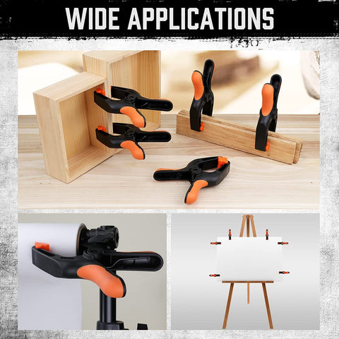 HORUSDY clamps suitable for art and crafts requiring dependable holds.