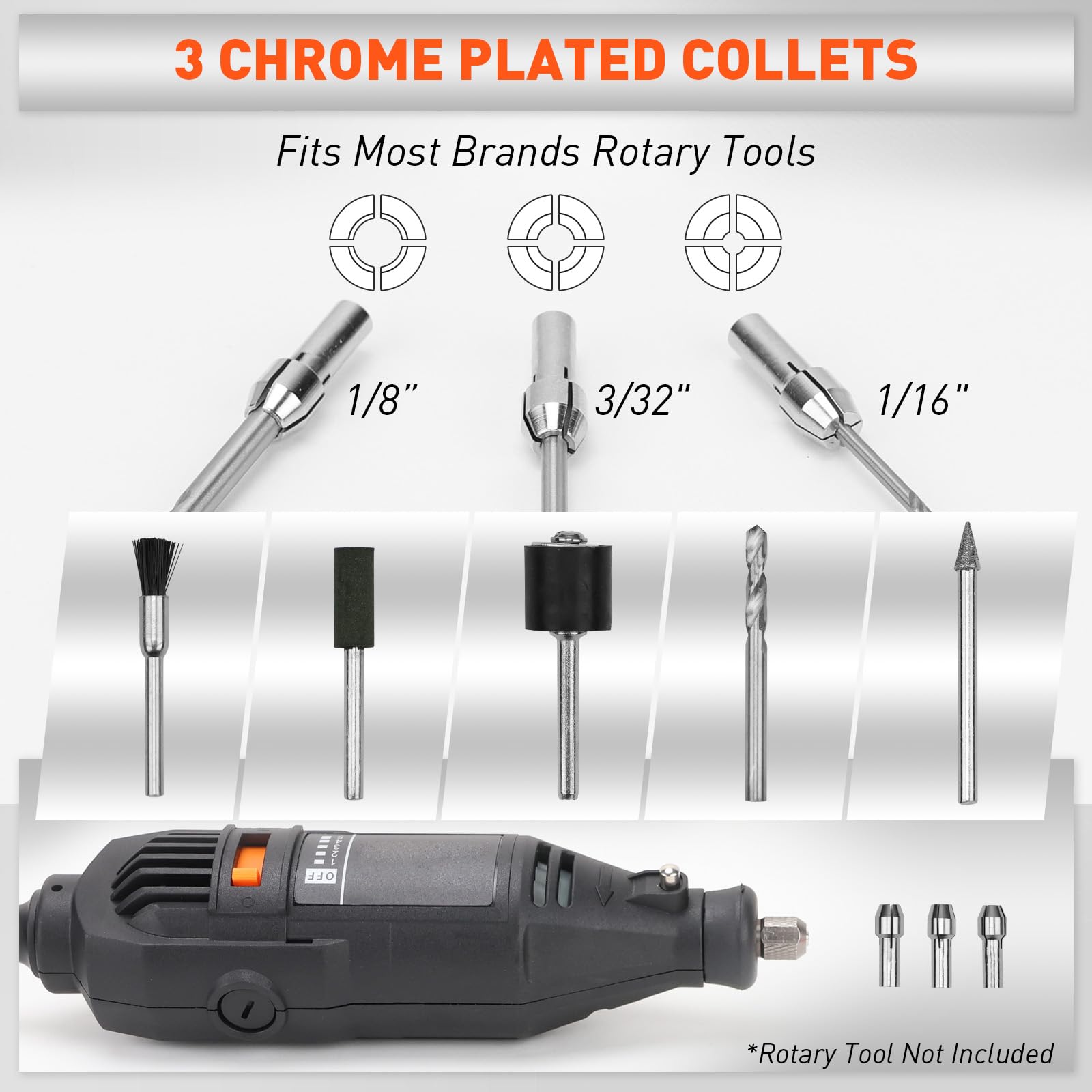 HORUSDY polishing tools deliver a smooth, polished finish on glass or metal.