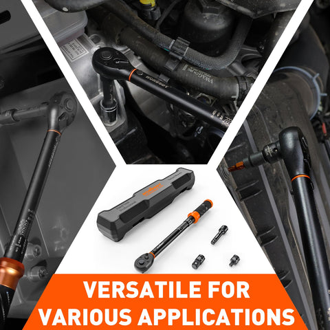 HORUSDY car and motorcycle maintenance kit offers versatility.