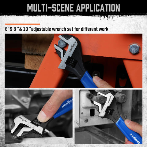 HORUSDY CR-V steel construction emphasizes strength and durability for daily use.