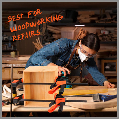 HORUSDY durable bar clamps ideal for DIY projects