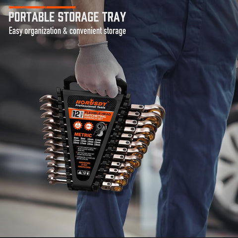 HORUSDY durable set offers precise sizing for various projects.