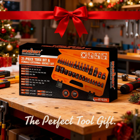 HORUSDY etorx socket set E4-E24 – precise fit for automotive repairs.