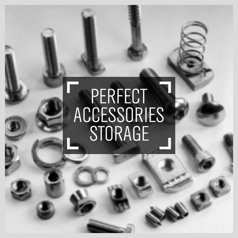 HORUSDY 36-bin kit keeps parts organized and within reach.