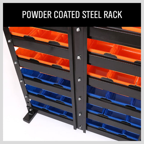 HORUSDY heavy-duty construction supports frequent tool storage.