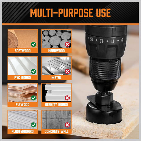 HORUSDY hex key included for easy adjustments and fitting changes.