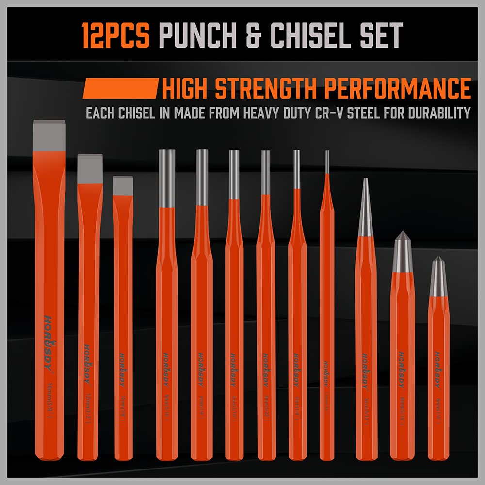 HORUSDY heat-treated high-carbon steel for durable tool performance