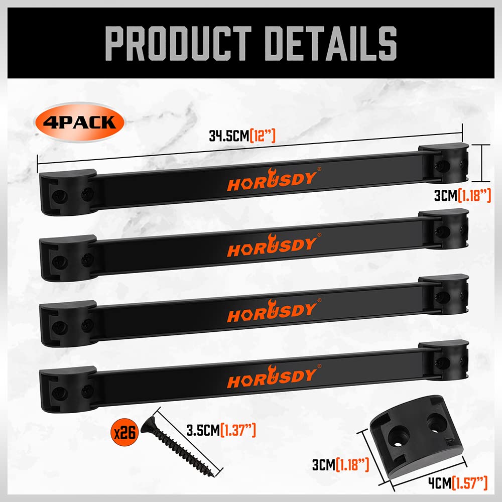 HORUSDY included screws and expansion accessories for easy mounting