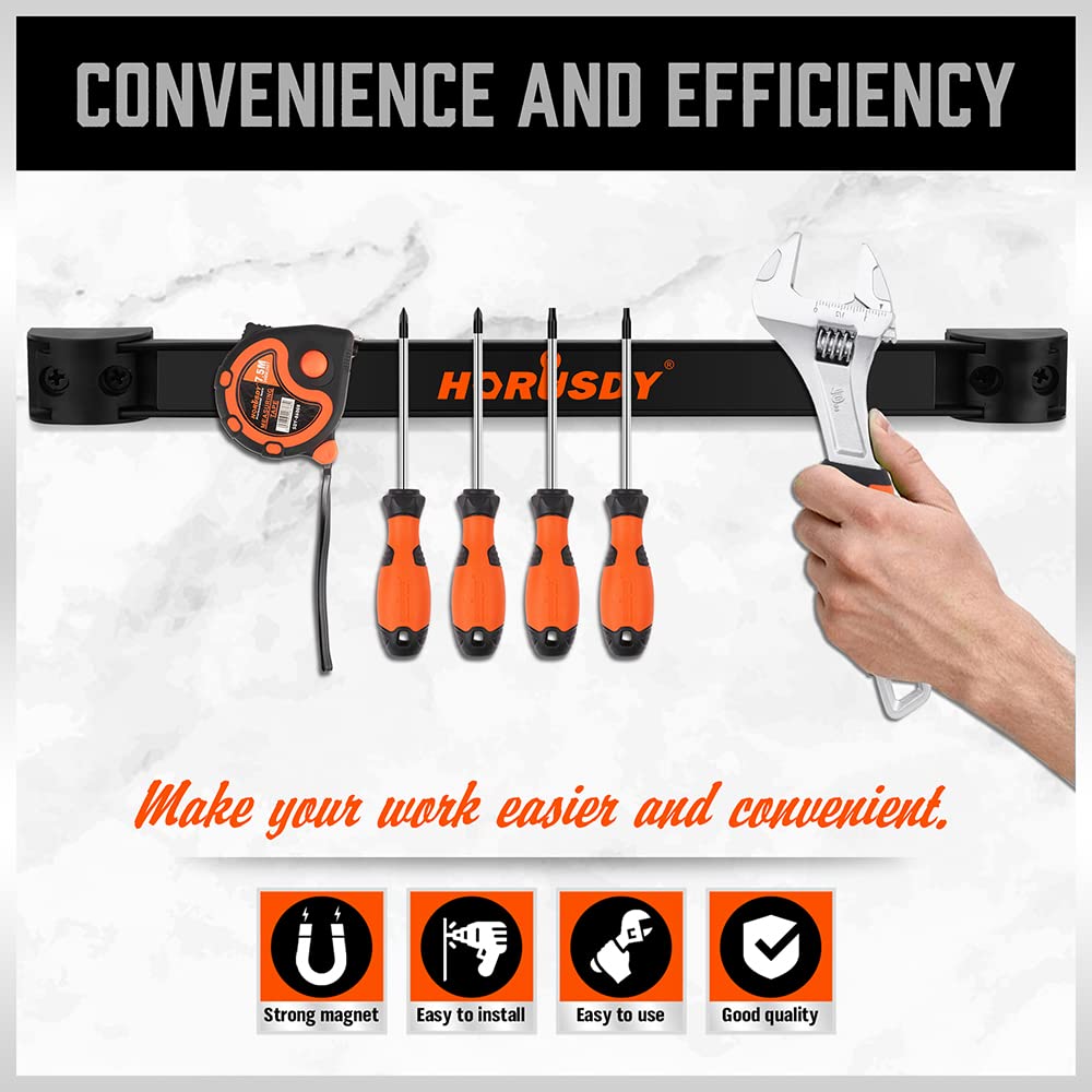 HORUSDY kitchen and garage organization with quick-access tools