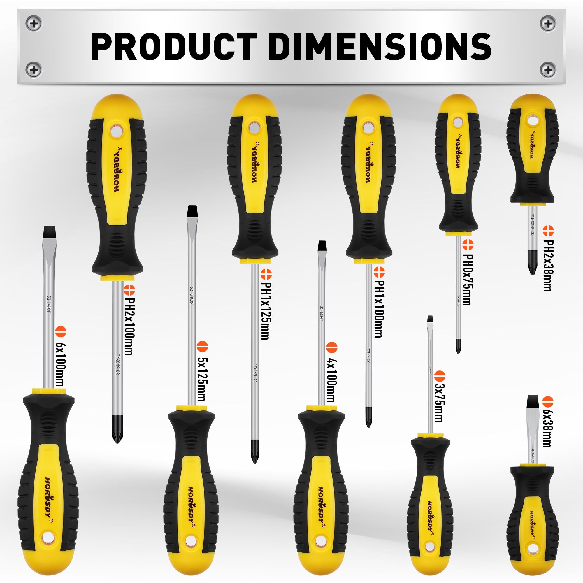 HORUSDY magnetizer demagnetizer tool quickly magnetizes and demagnetizes tips.