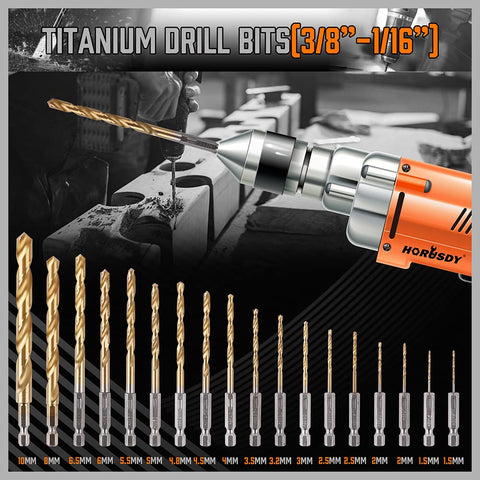 HORUSDY masonry bits ideal for concrete drilling