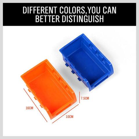 HORUSDY metal brackets provide extra support for heavier items.