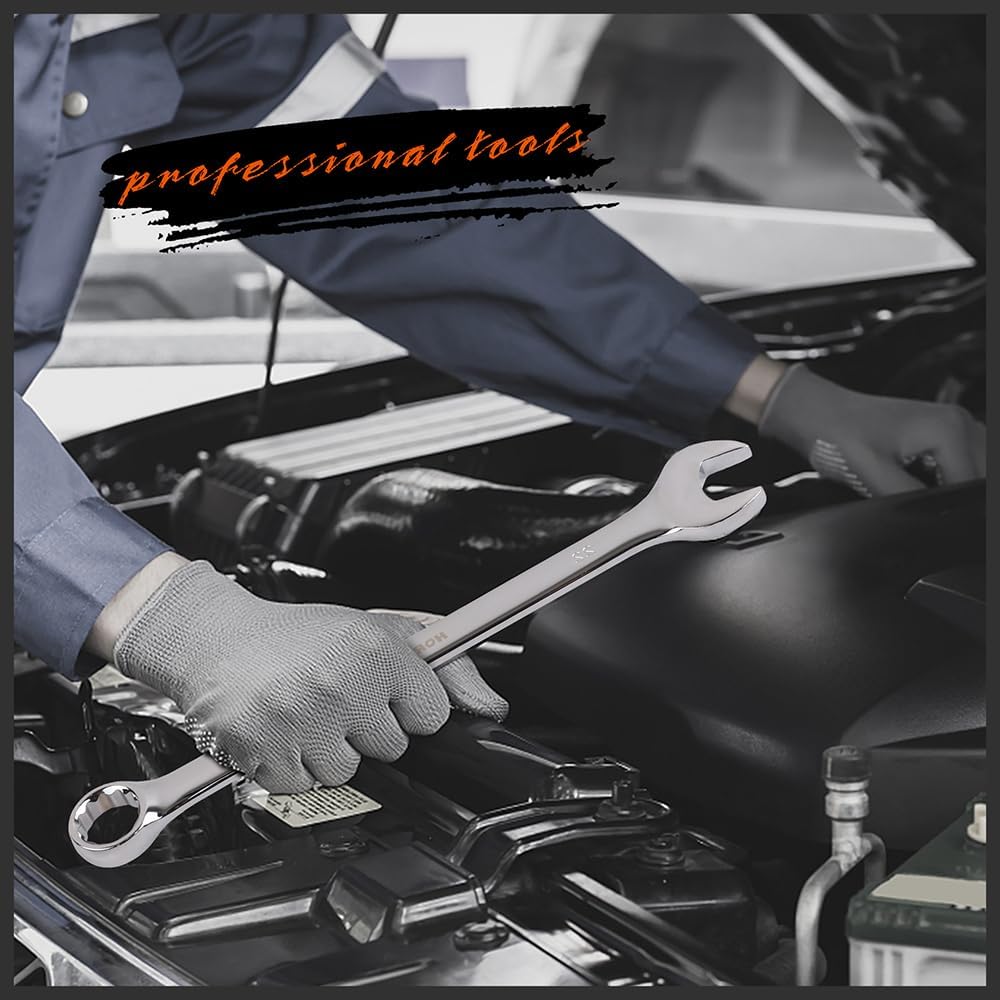 HORUSDY 8–22 mm sizes cover most automotive and home maintenance tasks.