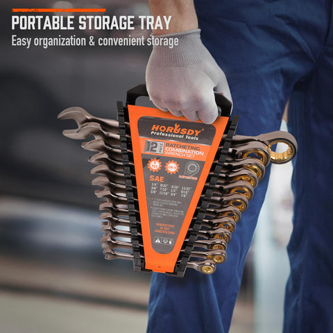 HORUSDY nickel plated surface enhances durability