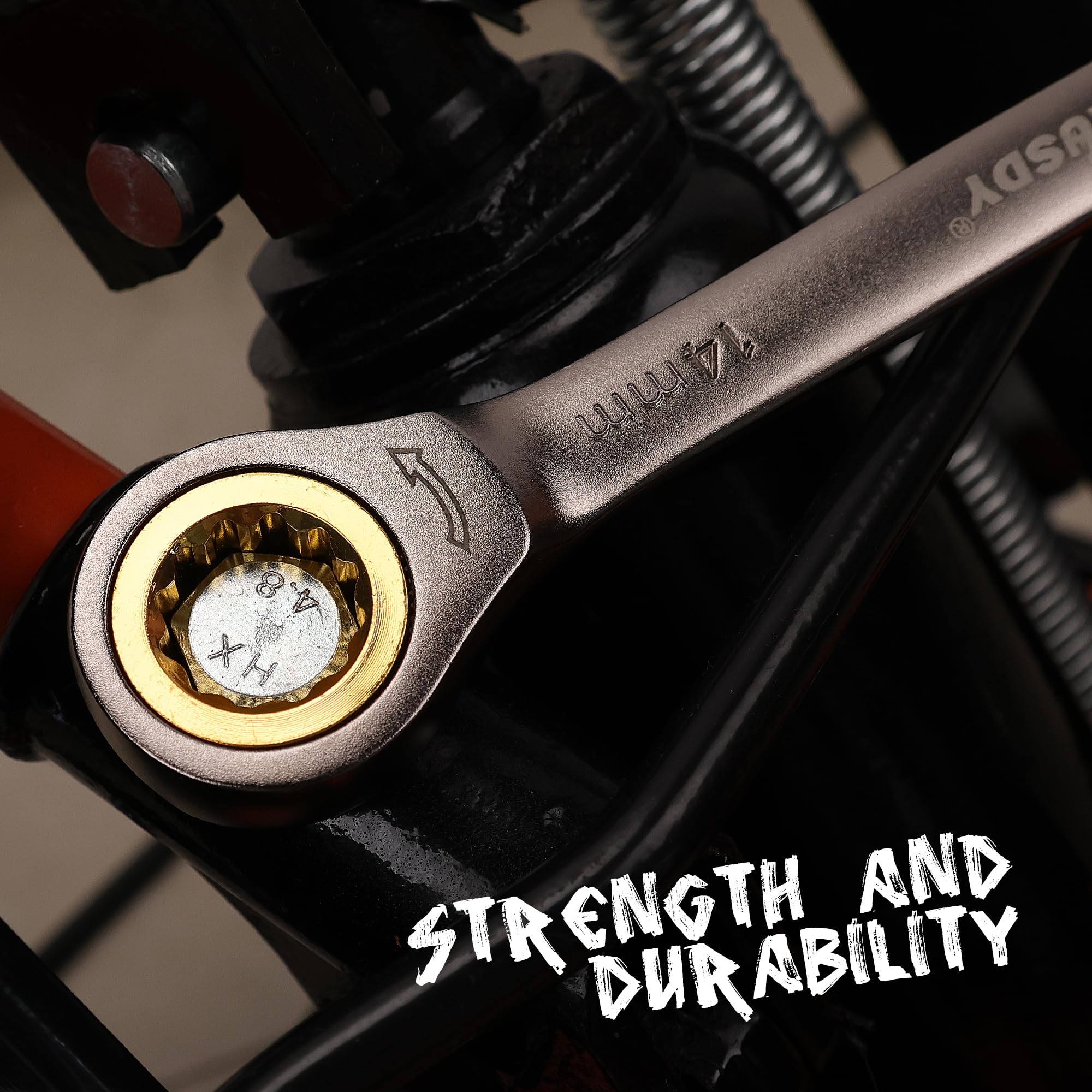 HORUSDY nickel plated finish for durable, long-lasting performance.