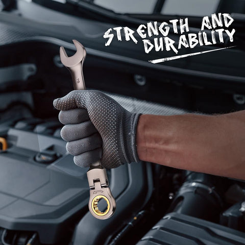 HORUSDY nickel-plated finish resists wear during heavy use.