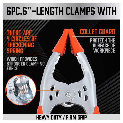 HORUSDY non-slip grip protects work surface while securing items.