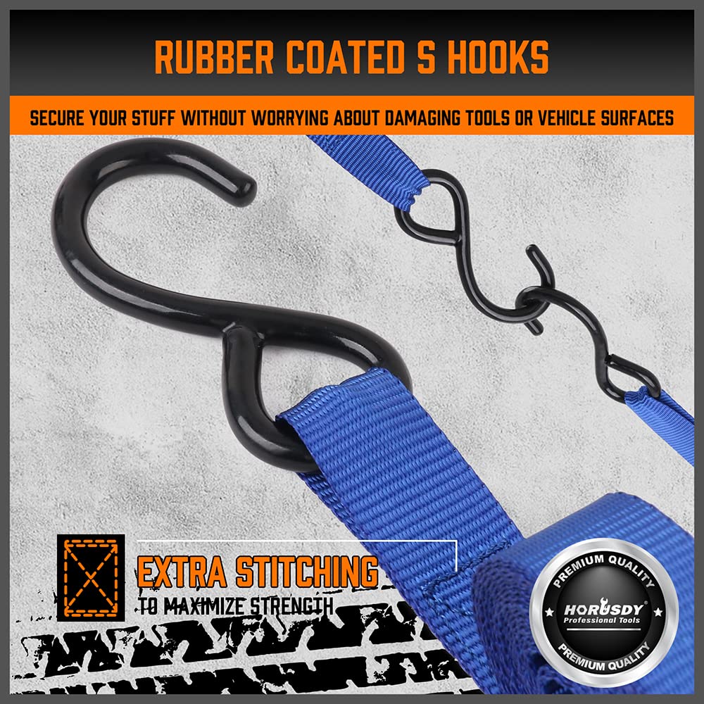 HORUSDY quick-release latch enables fast, controlled strap release.