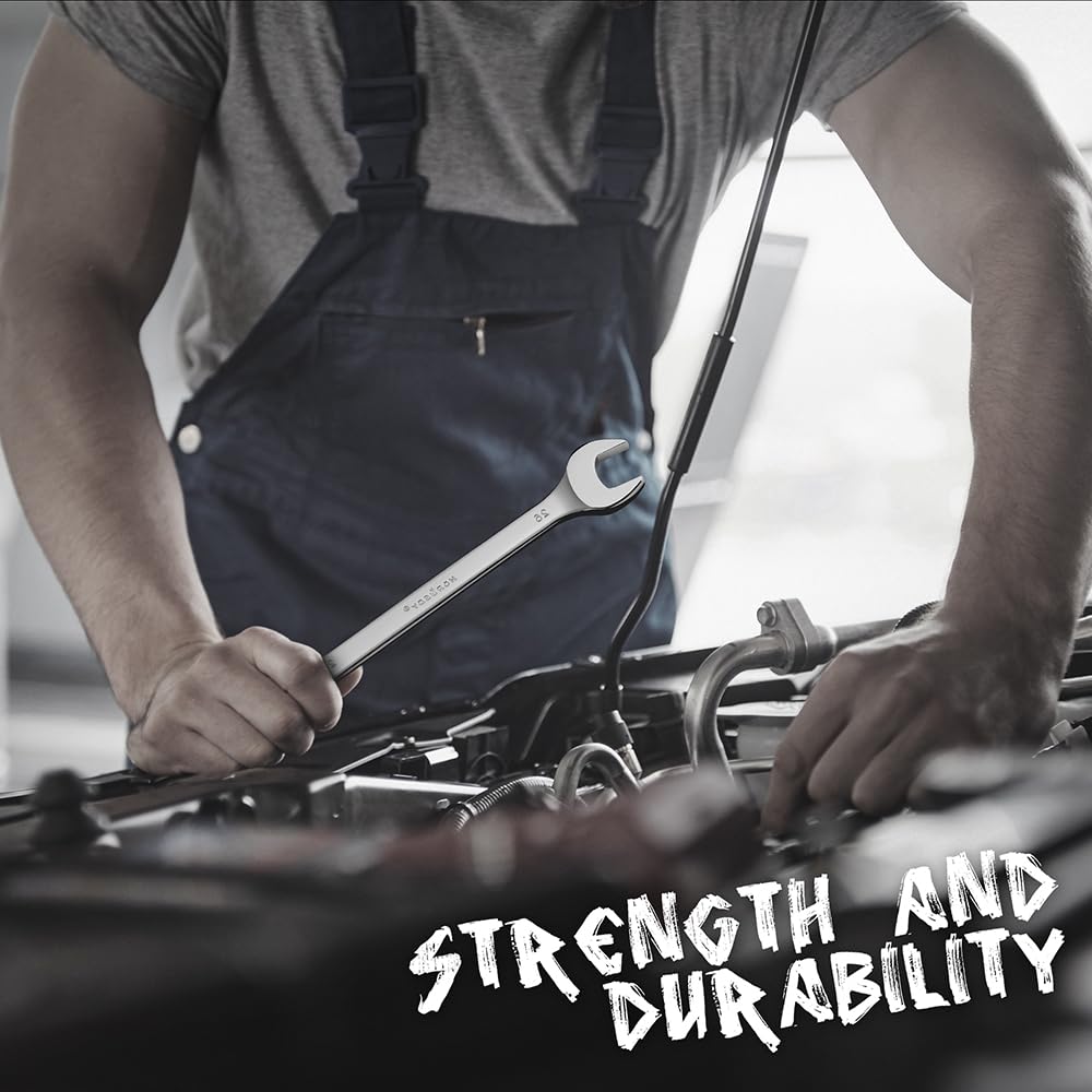 HORUSDY roll-up bag keeps wrenches organized in toolbox or trunk