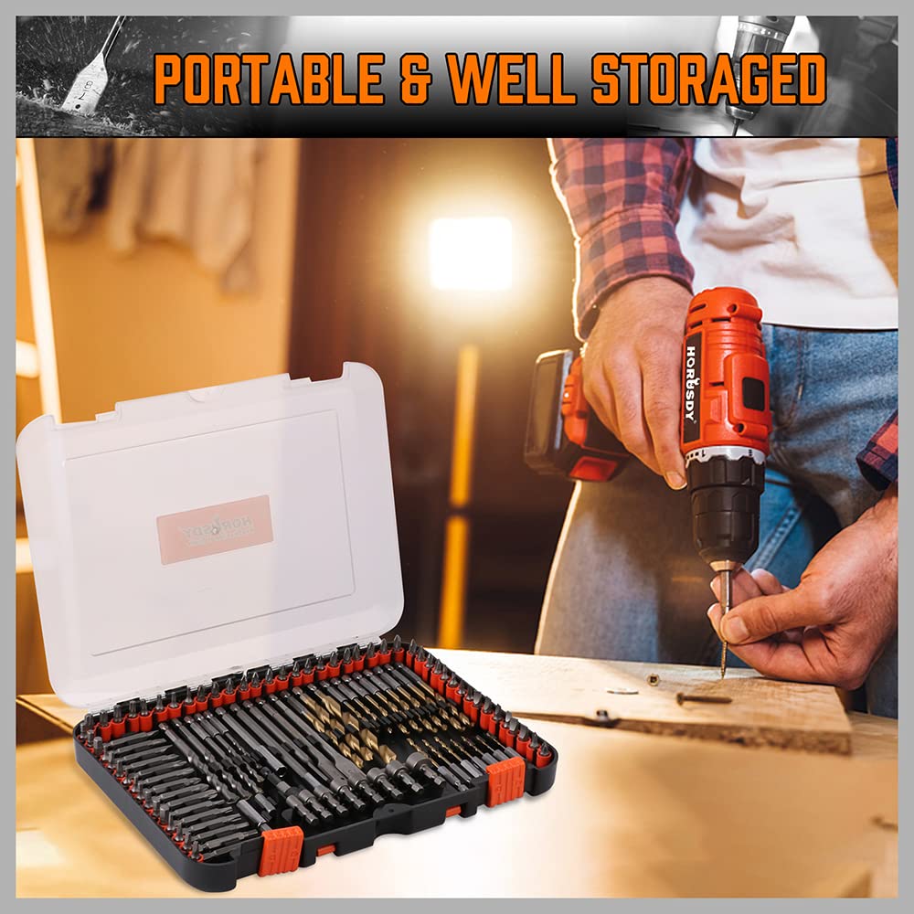 HORUSDY portable storage case keeps tools organized