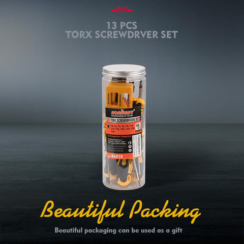 HORUSDY thirteen-piece torx set for professional tasks