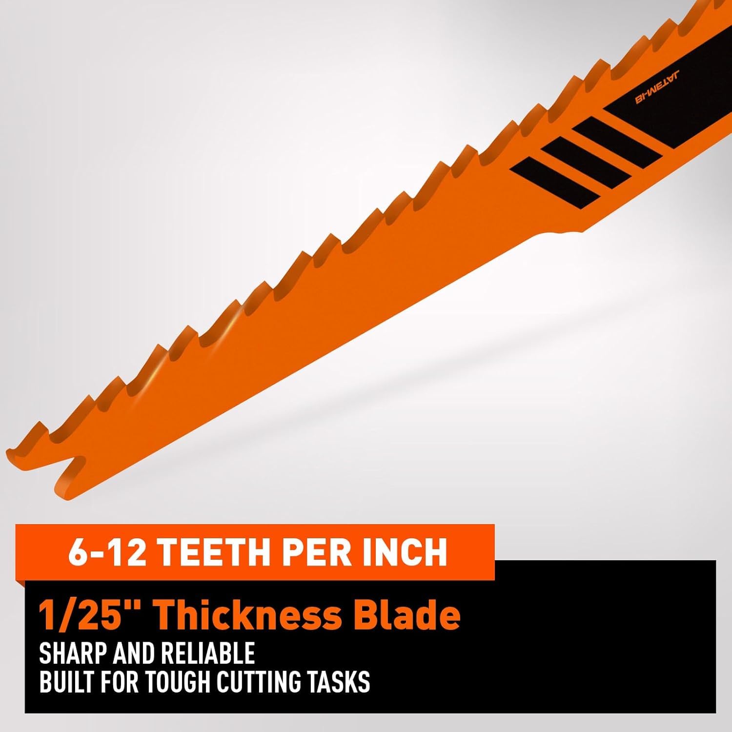 HORUSDY universal shank compatibility with most reciprocating saws