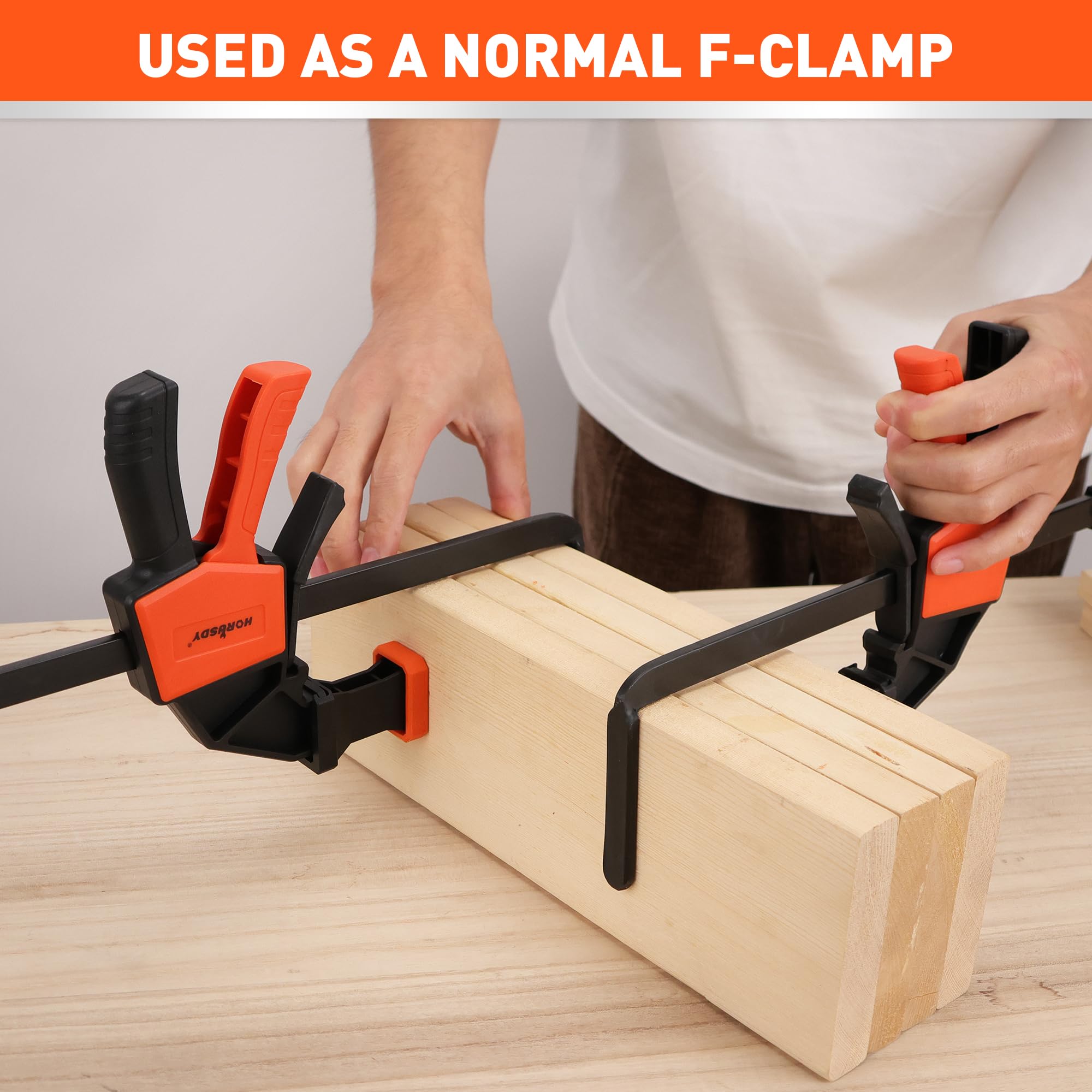 HORUSDY woodworking track guide system ensures accurate layouts