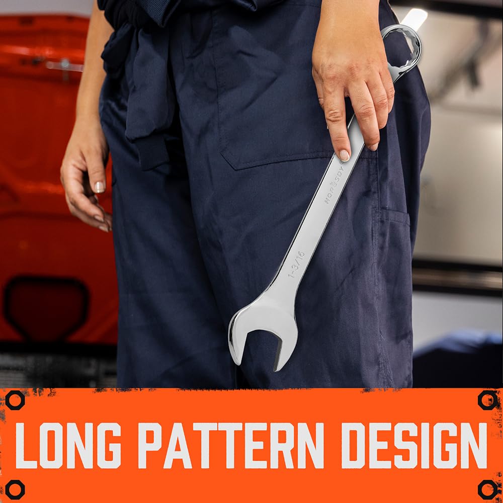 HORUSDY 1-3-16 inch wrench supports easier adjustments at 15 degree entry