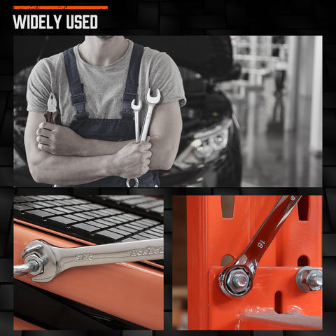 HORUSDY wrench-set organized case makes transport and storage simple.