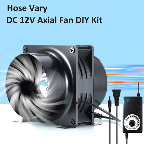 Hose Vary DIY-friendly kit for painting booths and laser ventilation.