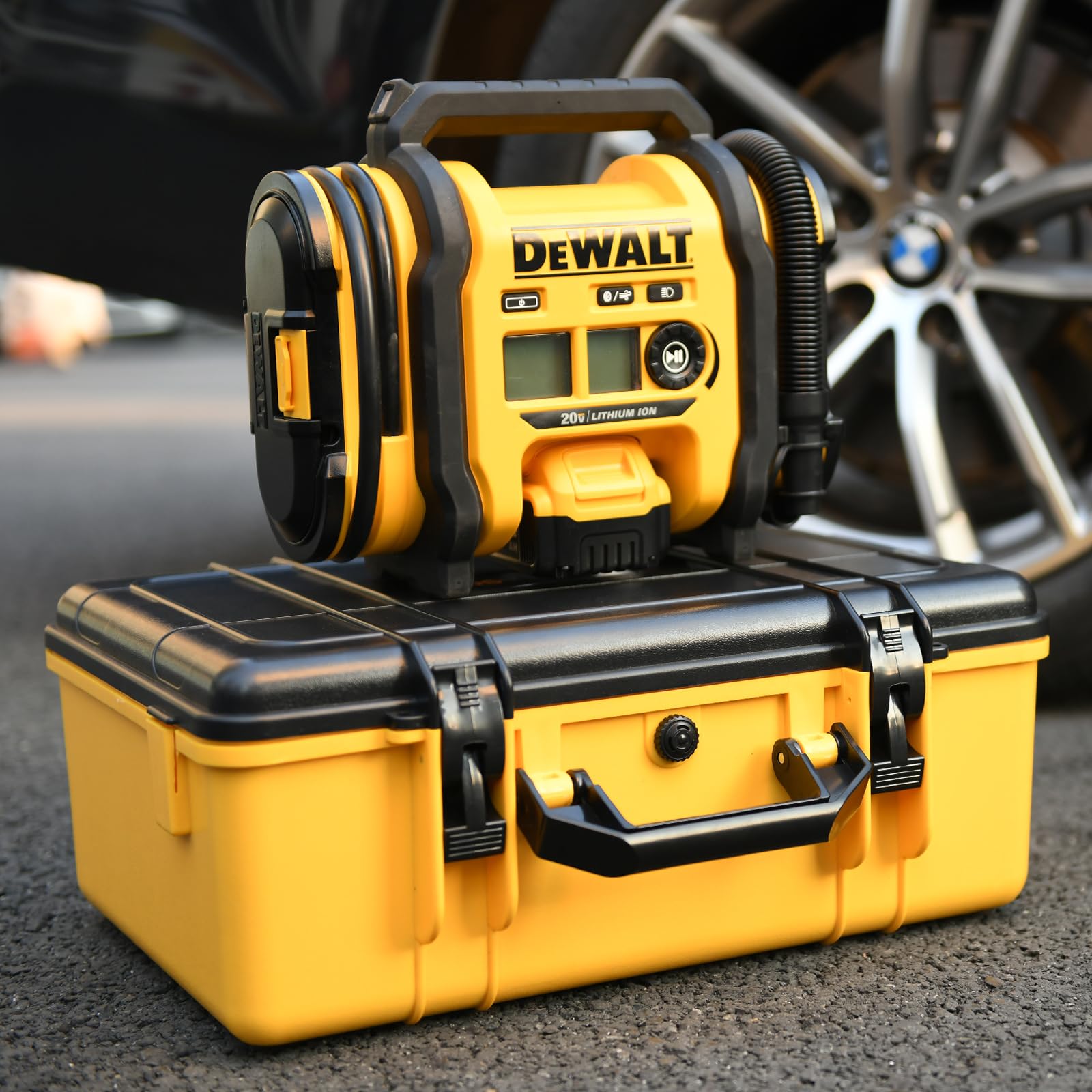 HOSOCASE case for Dewalt DCC020IB, ergonomic handle for easy transport
