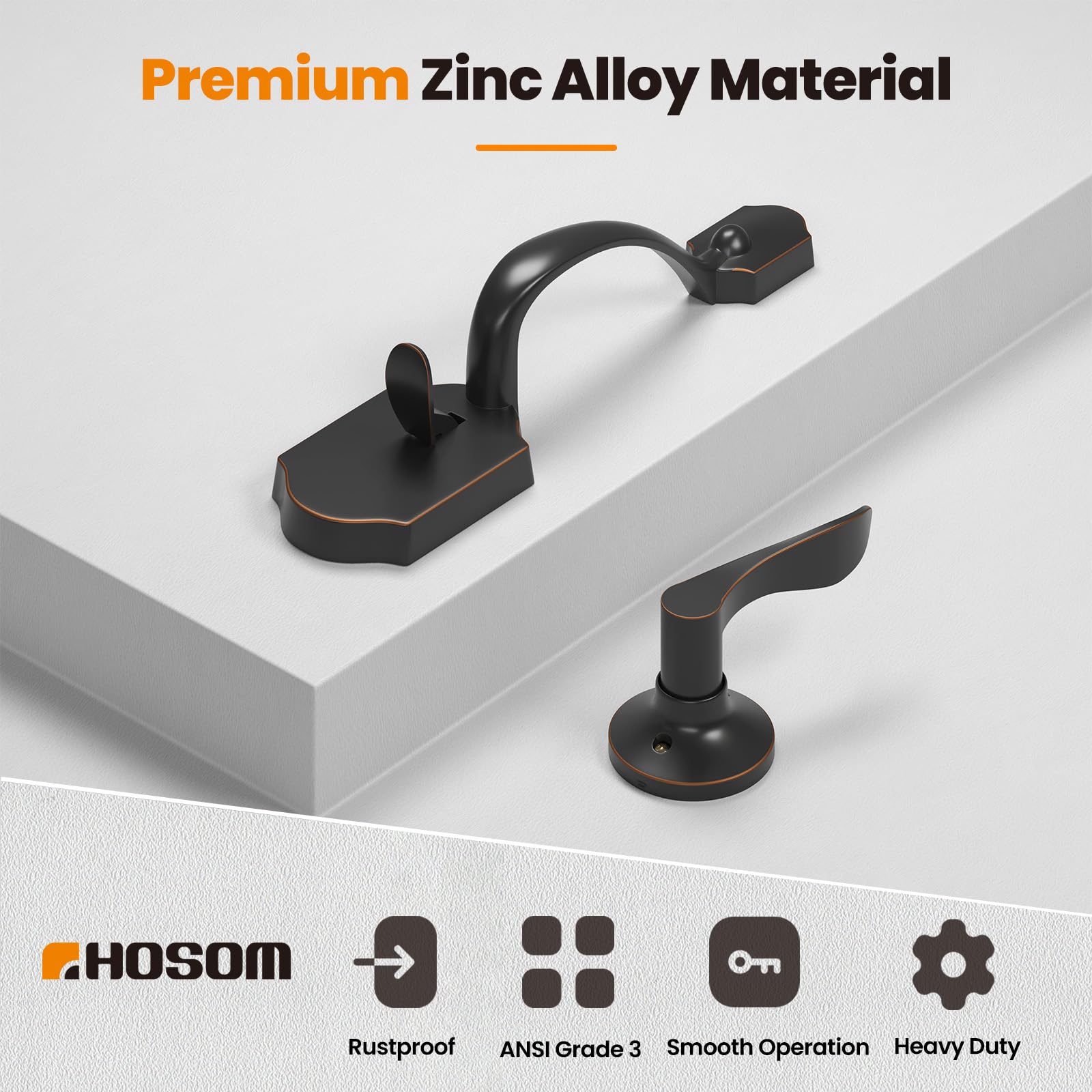 HOSOM easy installation with a single screwdriver for quick upgrades.