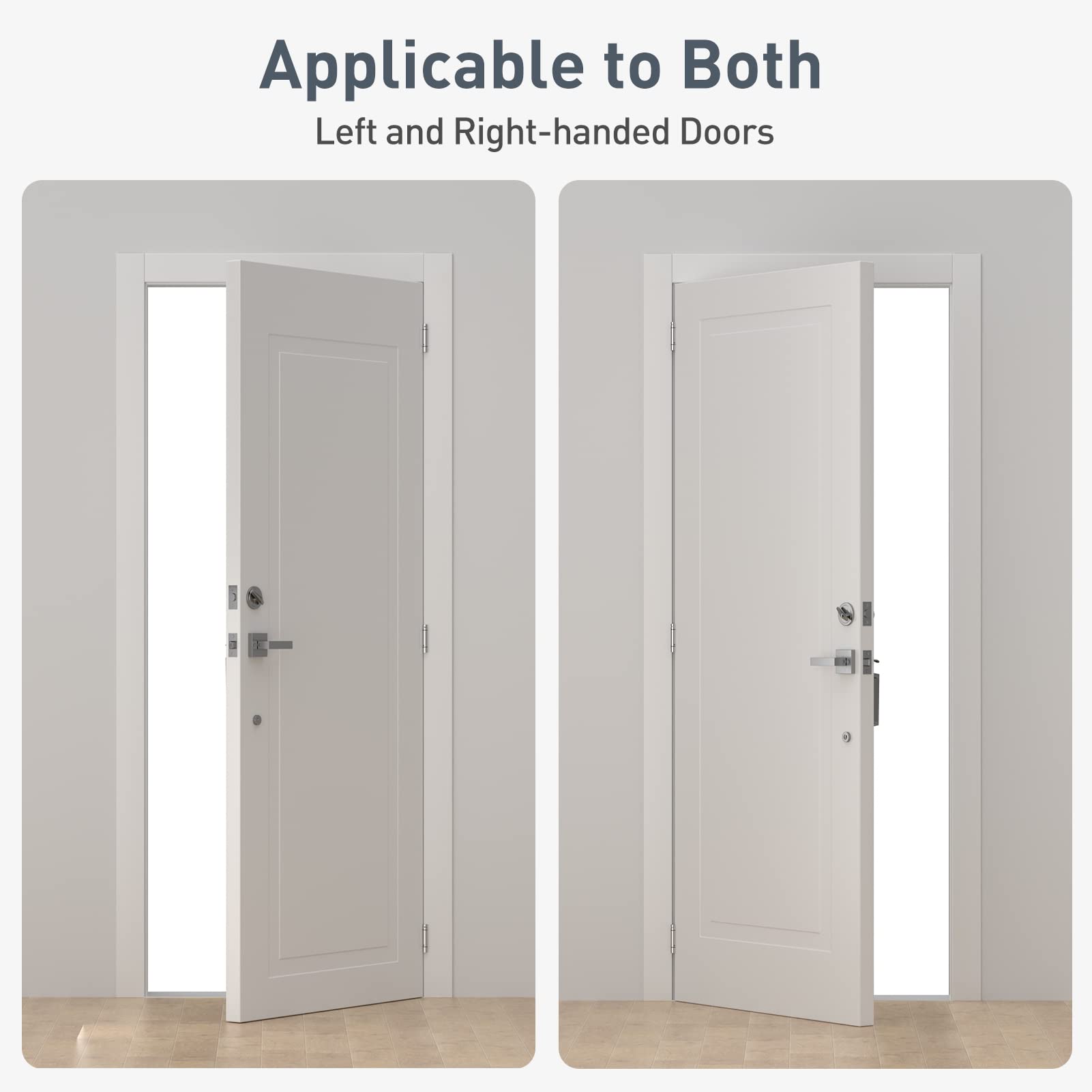 HOSOM 85-100 lb pair supports sturdy doors with reliable performance.