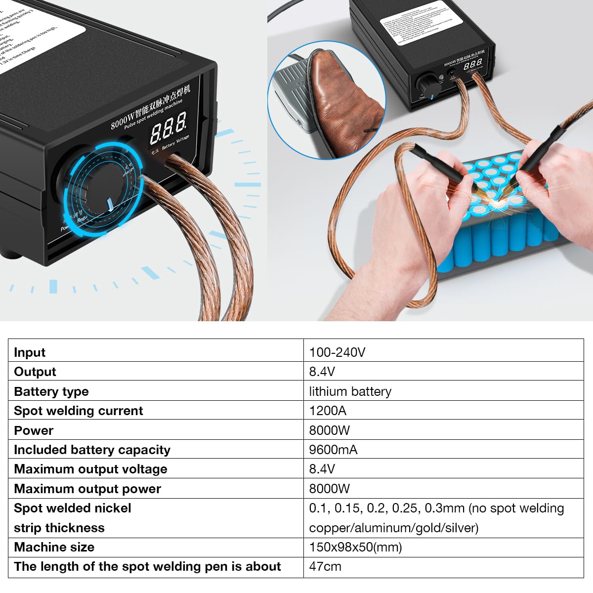 Hosyond 8000W low standby power saves energy when off