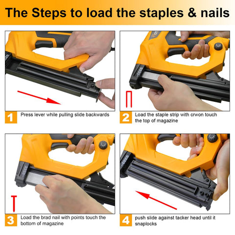 Hoteche 1-in 18GA brads offer versatile fastening.