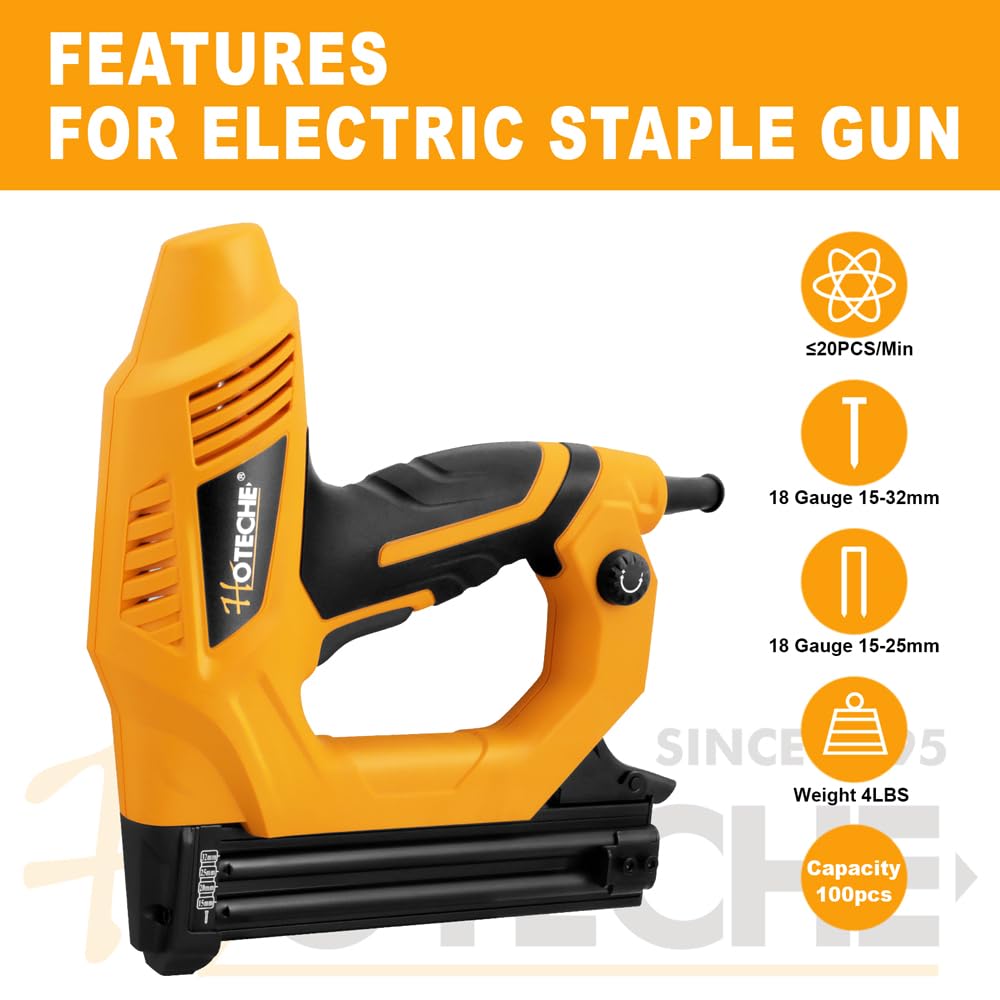 Hoteche adjustable power control enables precise fastening.