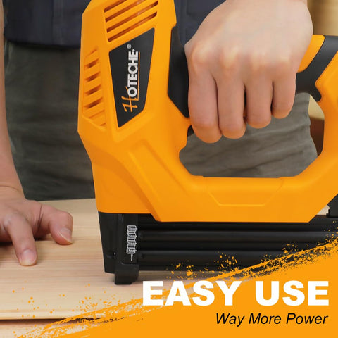 Hoteche staples 3/4-in and 1-in cover varied tasks.