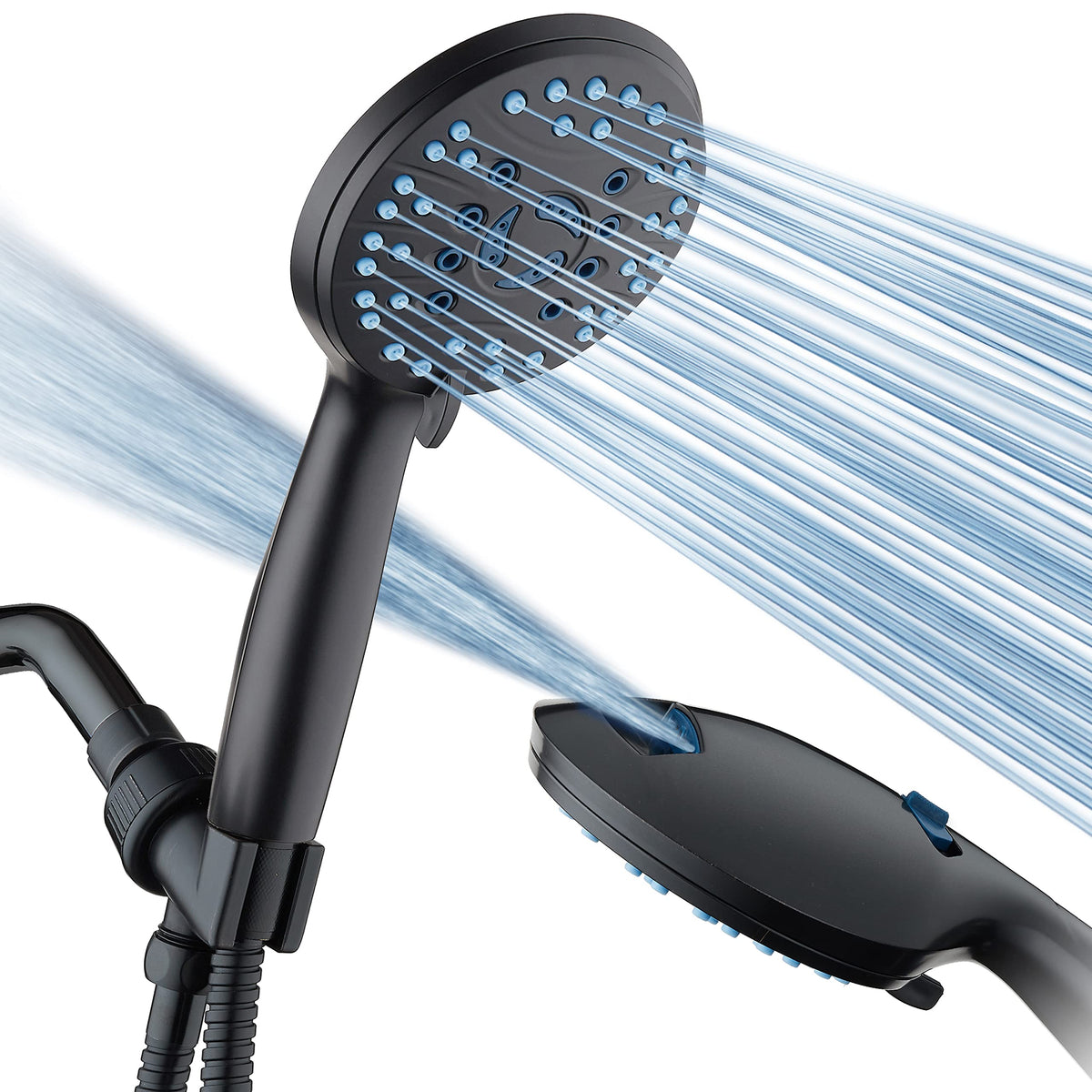 Hotel Spa AquaCare anti-clog nozzles maintain steady flow for daily showers