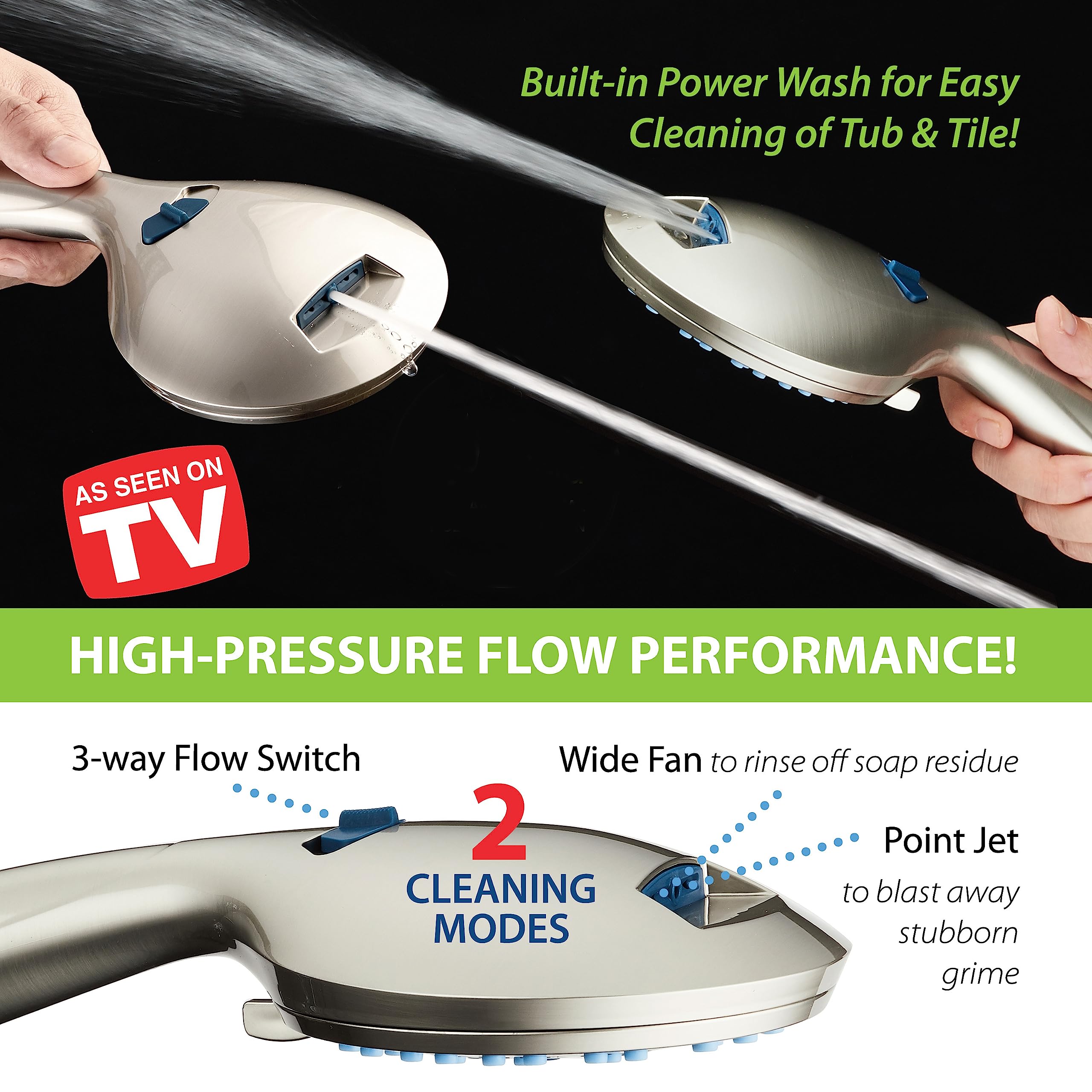 Hotel Spa AquaCare pet shower mode rinses fur quickly and safely