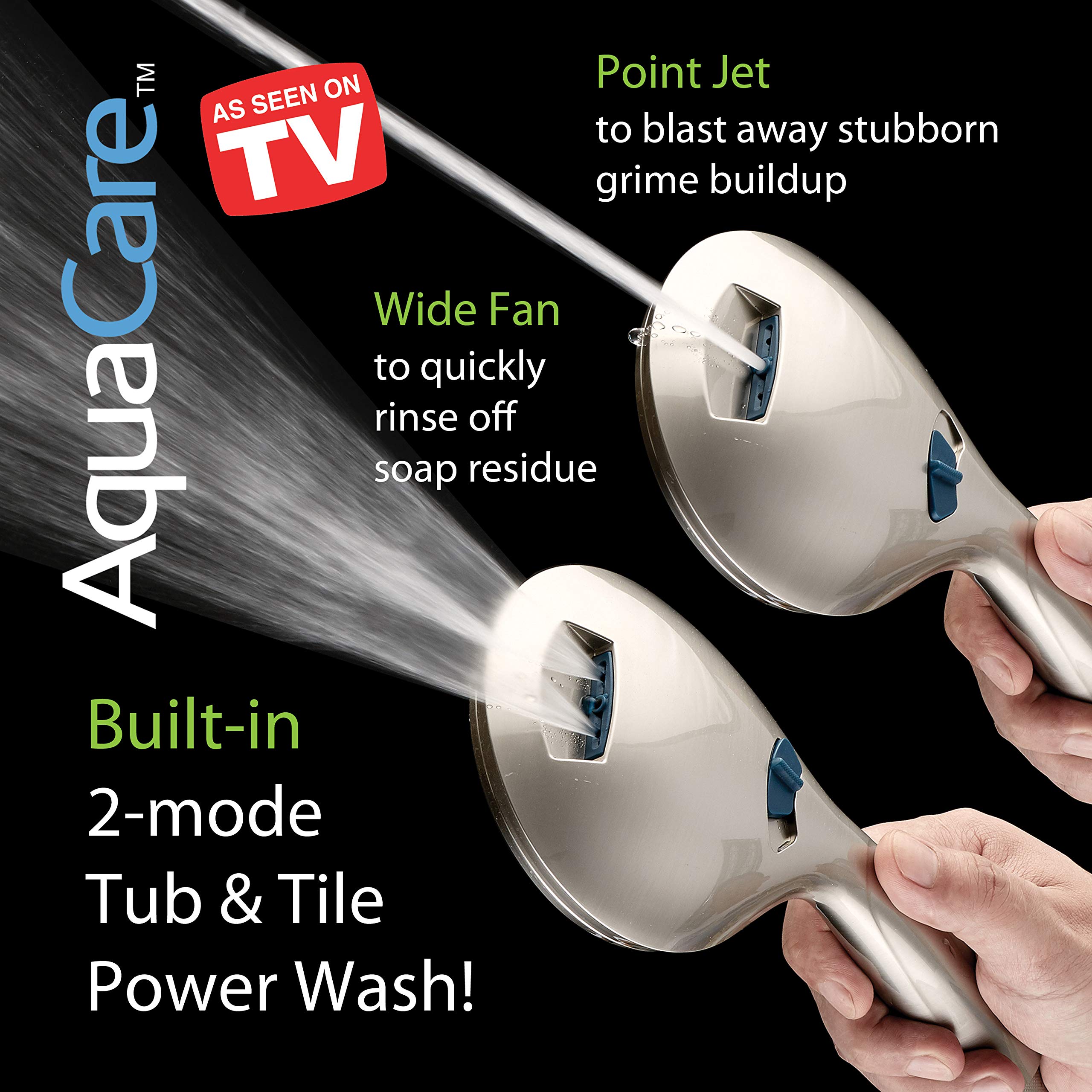 Hotel Spa AquaCare low-reach wall bracket installs securely on any surface.