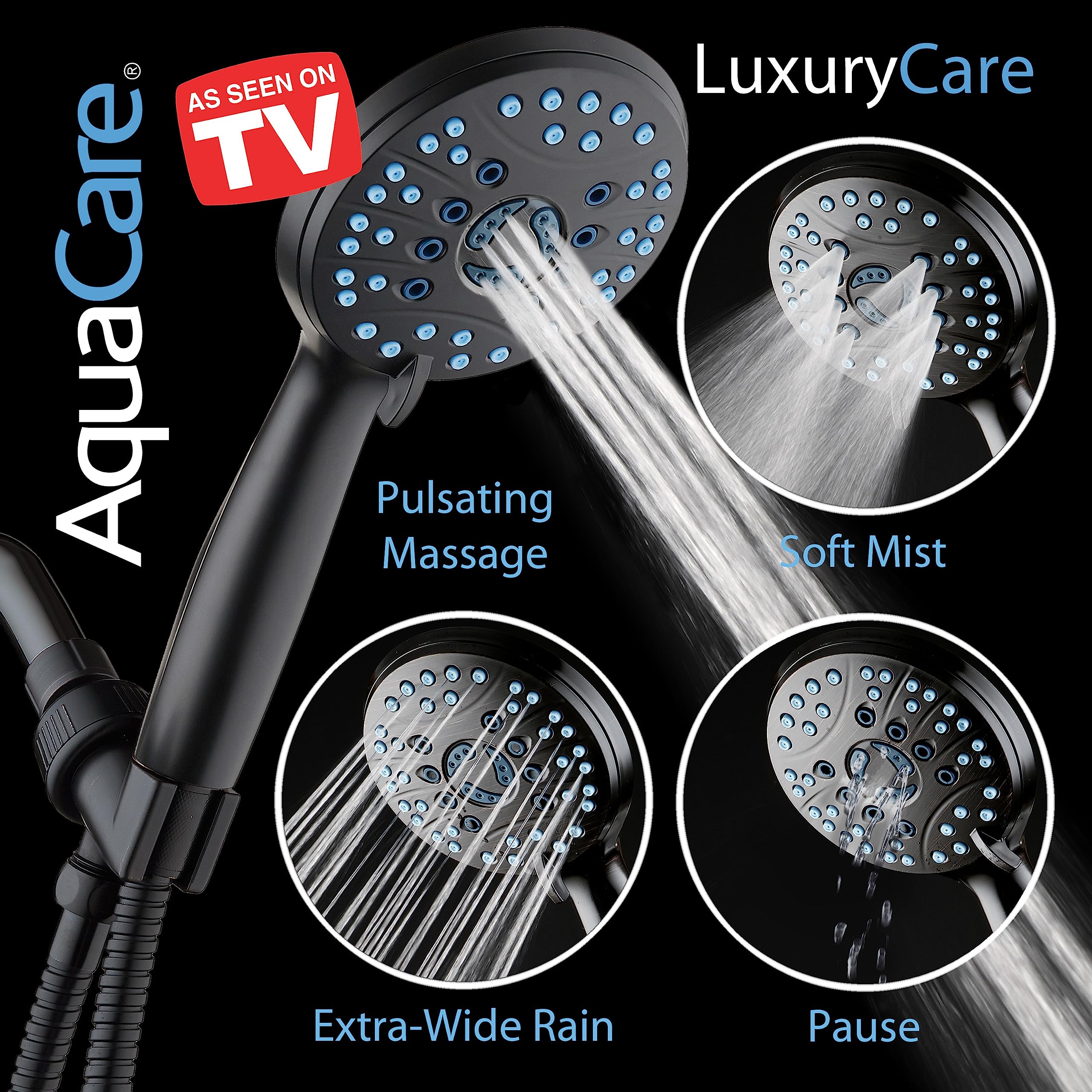 Hotel Spa AquaCare pet shower mode rinses fur quickly and efficiently