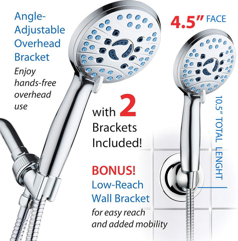 Hotel Spa AquaCare self-clean anti-clog nozzles ensure long-lasting performance.