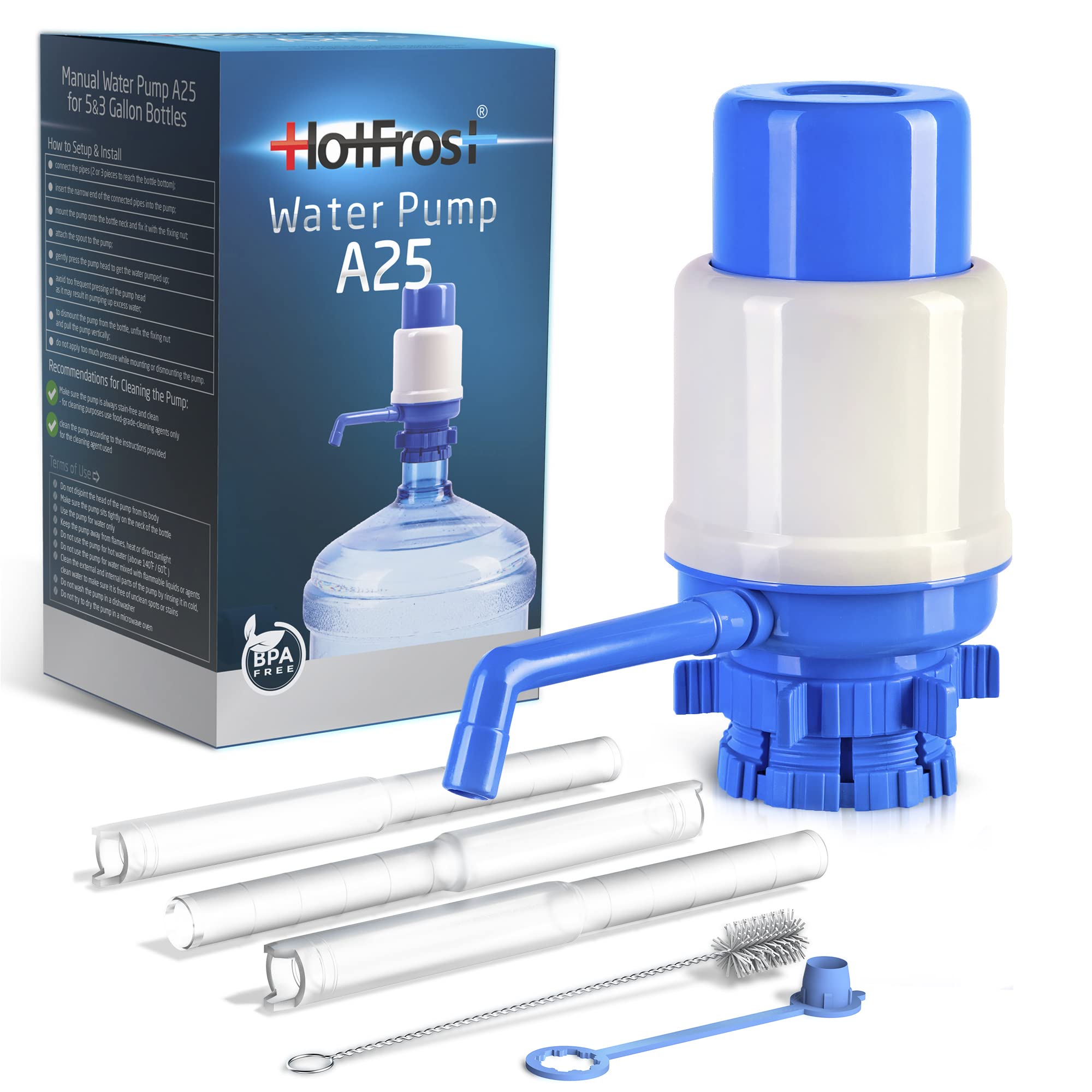 HotFrost cleaning brush kit for quick bottle maintenance