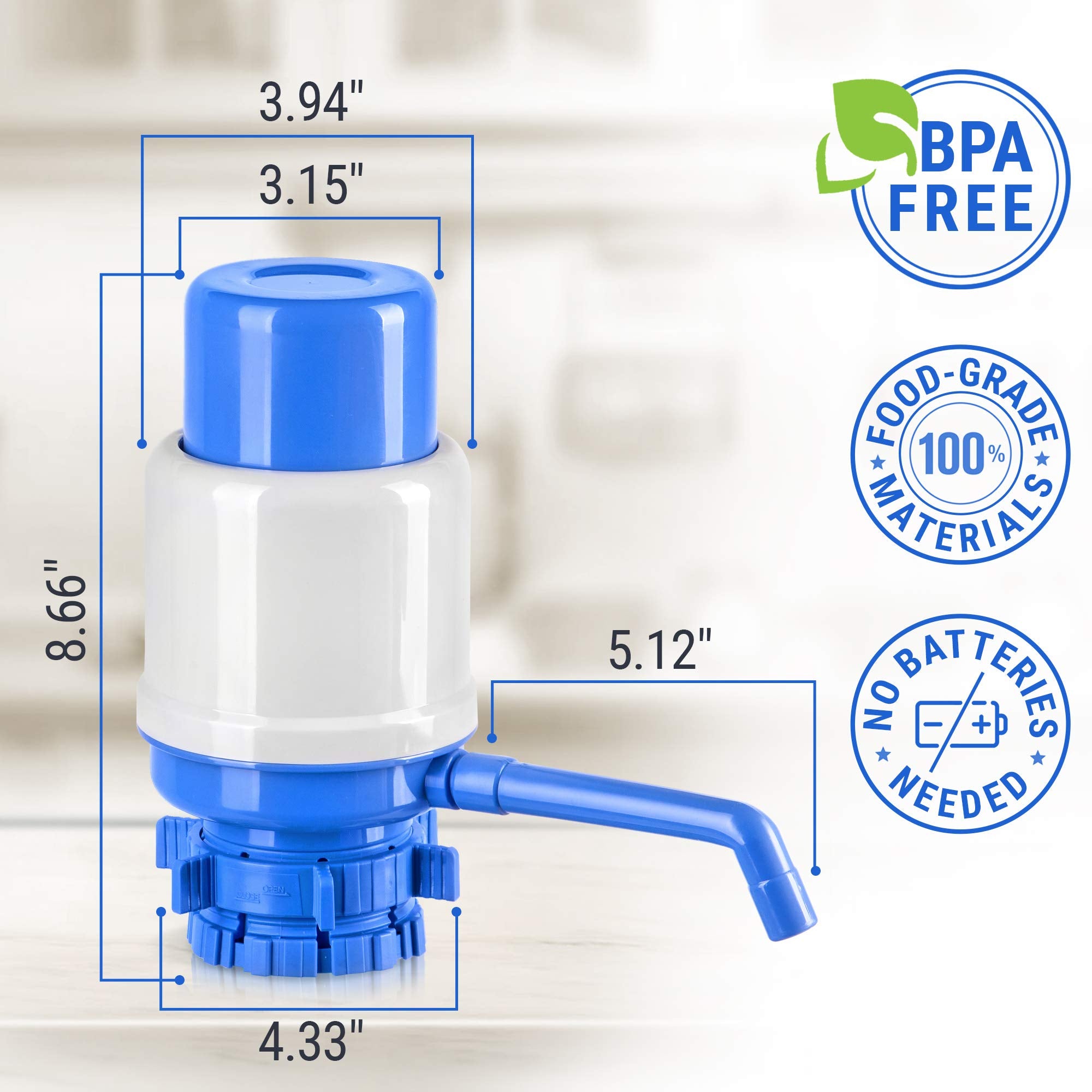 HotFrost universal-fit 53mm adapter enables secure sealing on jugs