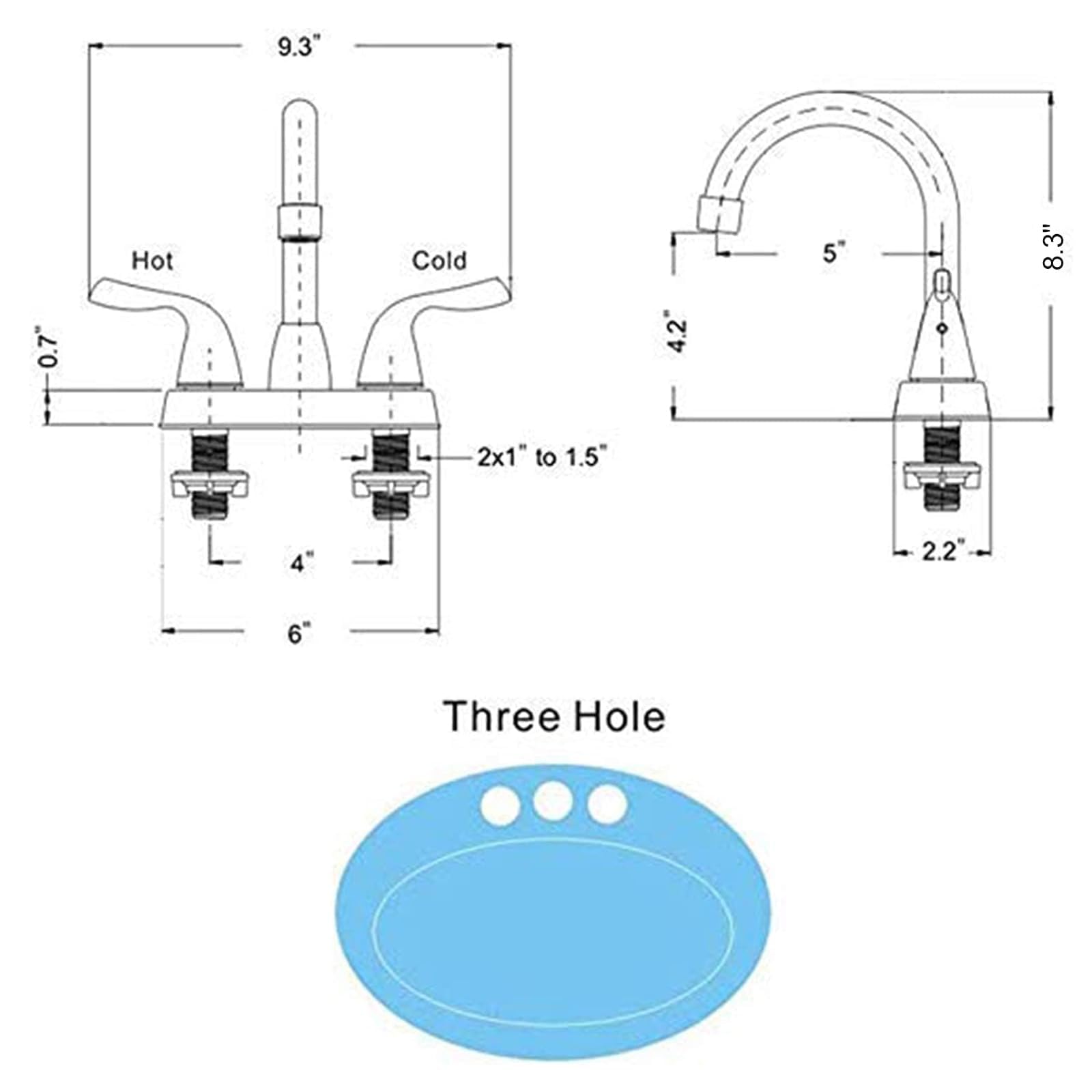 Pop-up drain simplifies basin maintenance and cleanup after use